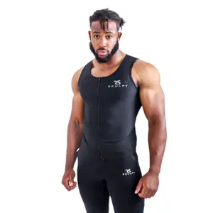 MENS SWEAT VEST Menswear Tops Bestie Tropical Sleeveless