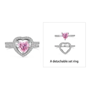 [A gift for yourself]925 Silver Three bad methods Diamond ring