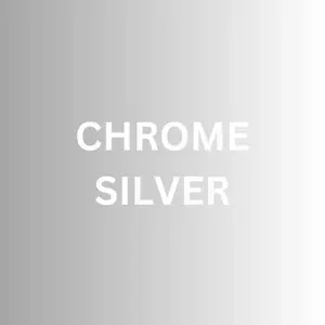 Puff Vinyl HTV 20" - VTS 3D Super Puff | Chrome Silver