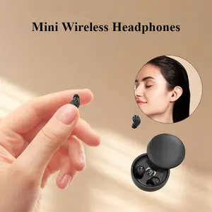 2026 New Mini Invisible Headphones Bluetooth 5.4 True Wireless In-Ear Earphones sport Audio Earbud Audifonos Bluetooth Wireless Headphones Noise Cancelling Headphones Gaming Headset