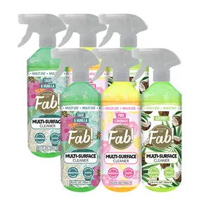 House of Fab Multi-Surface Cleaner Spray Sweet 25.4 FL OZ 6 Pack House of Fab Multi-Surface Cleaner Spray Sweet 25.4 FL OZ 6 Pack