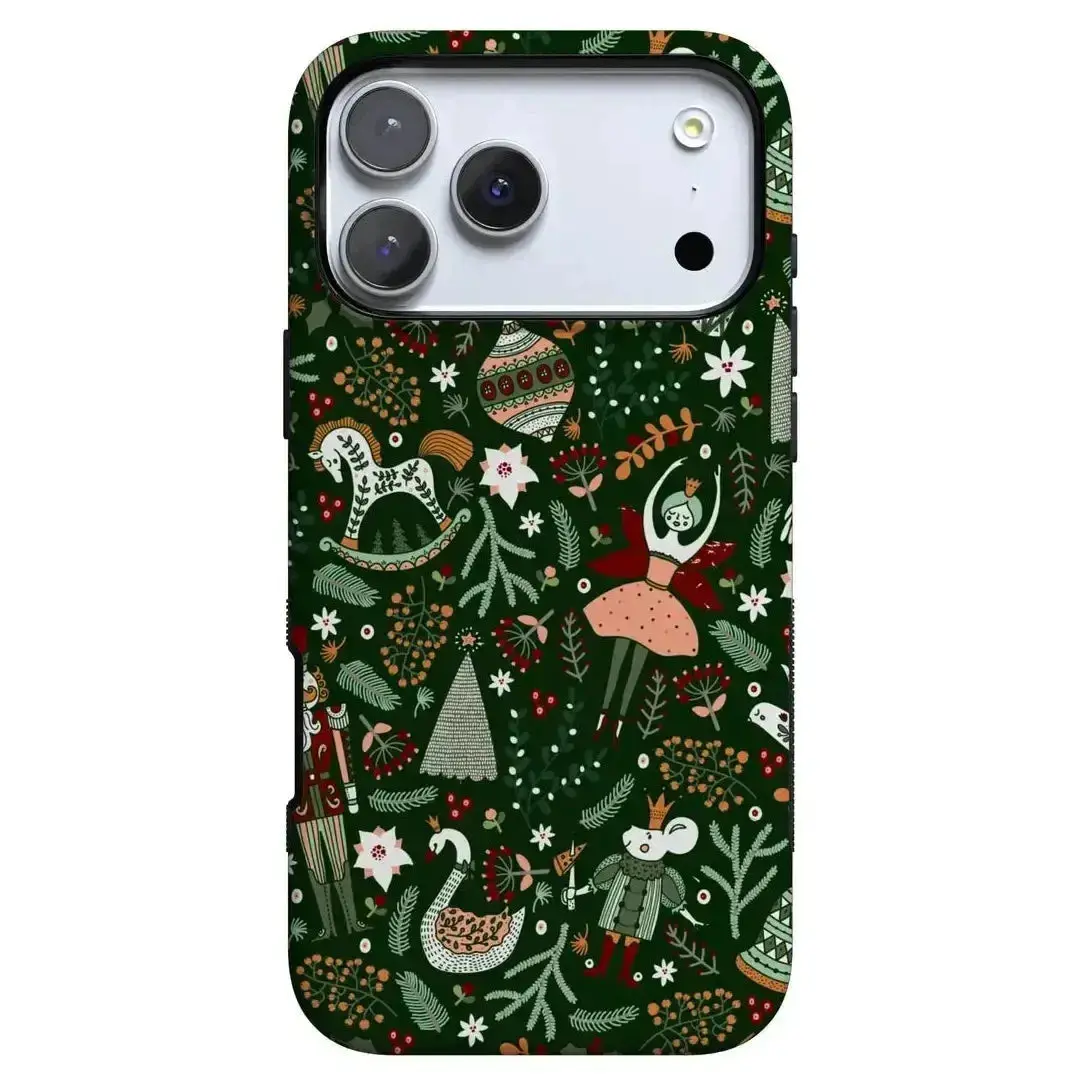 Casely iPhone 17 Pro Max Case | Sugar Plum Fairy | Winter Wonderland | Bold Protective Design | Compatible with MagSafe