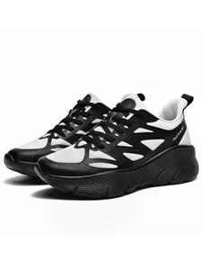 Level Up Your Casual Vibe! Men’s Chunky Casual Sneakers | 6 Vibrant Shades (36-47) | Lightweight, Shock-Absorbing & Trendy | Breathable Casual Shoes