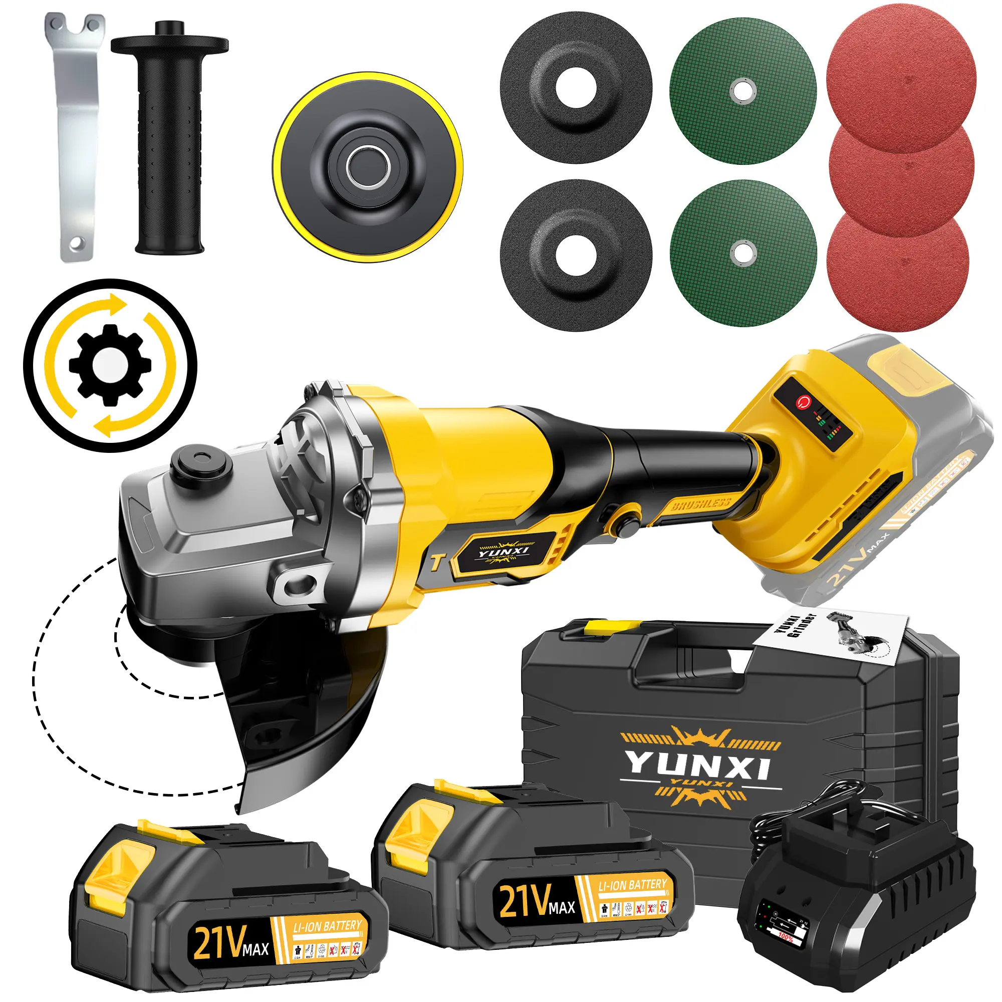 Upgraded + battery * 2 with toolbox