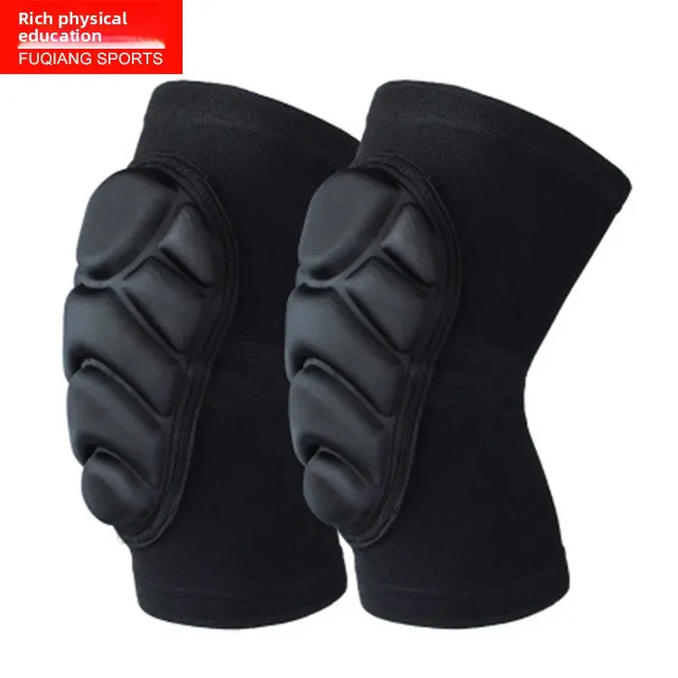 Tactical Thunderbolt Thickened Sponge Soccer Goalkeeper Knee Pads Elbow Pads Anti-Collision Kneeling Volleyball Dance Sports Protector