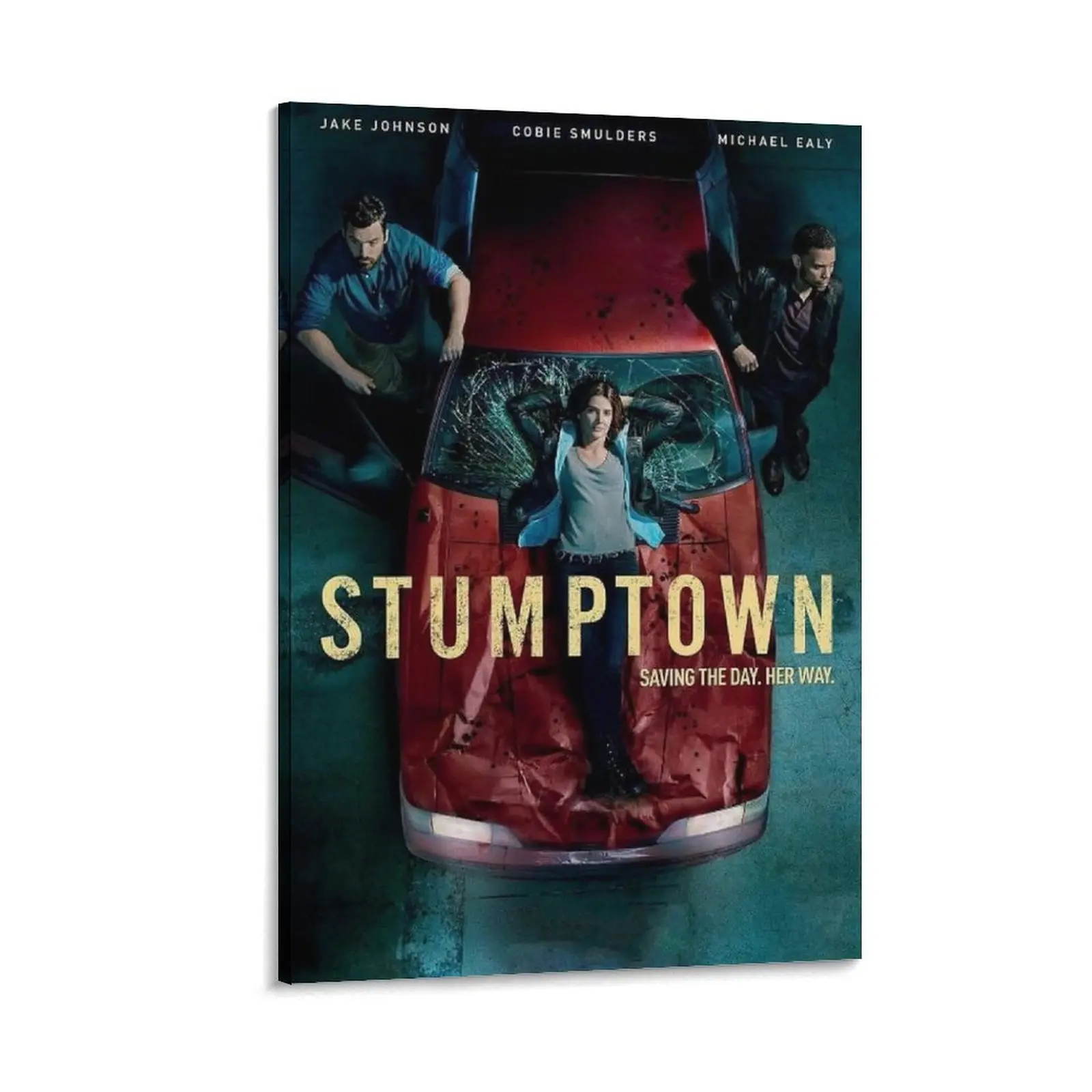 Stumptown Tv Series Poster 1 Poster Canvas Wall Art For Bedroom Decor Bar Office Room Decor Gift