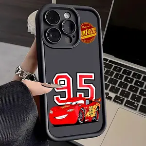 Cool Car M-McQueens Phone Case for IPhone 17 Pro Max 15 Pro 14 Plus 13 12 11 XR XS Max X 16 Plus Soft TPU Back Cover