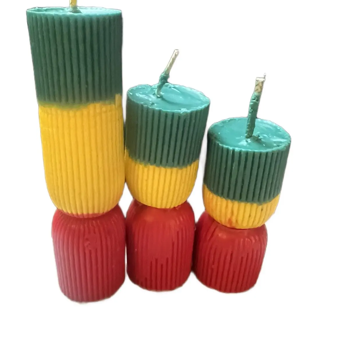 The Rasta 3 Candle Set for Home Decor and Ornaments Freshener Decoration candle gift lver candles viral wax candle