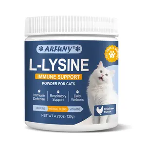 [For cat lovers] Try this all-in-one cat vitamin powder to support your immune system, respiratory system, and eye health—a multivitamin for cats containing lysine and taurine.