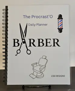 Scissor Barber Procrast'O Planner