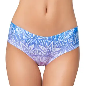 Memème Women’s Ultra-Comfortable MANDALA - Origin - Panties | Breathable Cotton Crotch, Stretchy Fit, No Elastic Bands