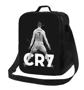 CR7 Lunch Bag Lightweight and durable Oxford fabric materia .Suitable for teenagers and adults, it can be used at school or for picnics.