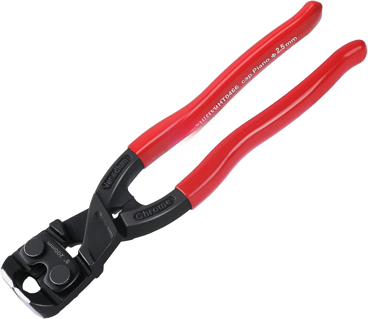 8 Inch  Puller Pliers Tool, High Leverage End  Pliers,  Remover Tool with Anti-Slip Grip, CRV Steel End  Nippers Tool for Pulling or  Nails, Small  and Wires