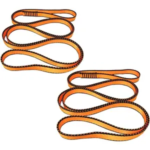 18mm Nylon Climbing Sling Runner, 23KN Nylon Rope,Apply to Rock Climbing, Mountaineering, Hiking, Downhill,  Equipment, etc