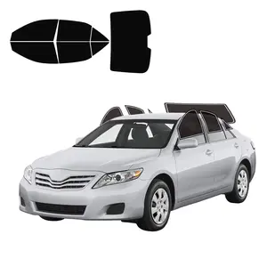 Precut Window Tint Film for Toyota Camry 2007-2011 All Side+Rear Windshield Any VLT 2Ply Anti-Shatter, UV Block, Privacy Protection, No Trimming Needed,Heat & Glare Reduction