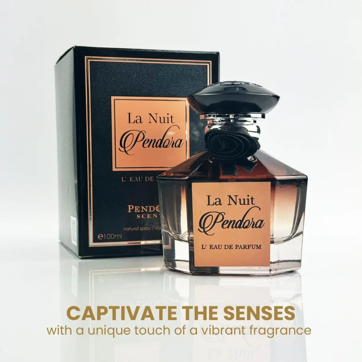 Paris Corner La Nuit Pendora EDP, Fruity Floral Unisex Perfume with Radiant Notes of Black Rose, Raspberry & Vanilla, Long-Lasting Synthetic Blend, 100ml, Aromatic Luxurious Scent, Signature Scent, Fresh, Natural, Bold Sultry Start