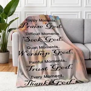 Bible Gifts Blanket bible Lovers Christian Gifts for Women Faith, Inspirational/Religious/Spiritual Gifts for Adults, Soft Throw Blankets for Women/Men, Personalized Blankets for Adults 40"x 50"