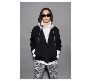 RM Studio x Rebecca Minkoff Kelly Peacoat w/ Removeable Hood