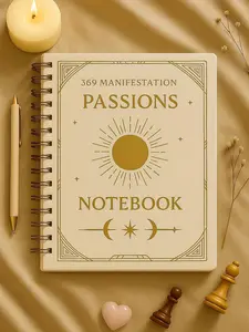 Passions 369 Manifestation Journal – Creative Ritual Notebook