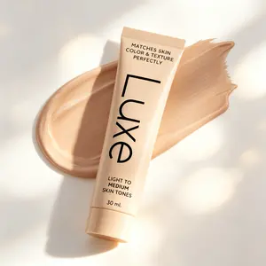 Luxe Auto Color Adjust Foundation, Buildable Multi-level Coverage, 12H Stay Fresh Dewy Makeup Base
