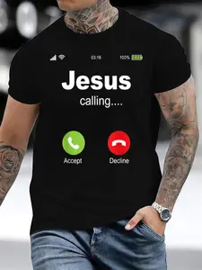 100%  Jesus Calling - Christian Religious Bible Church T-Shirt