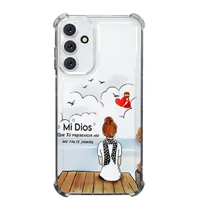 Unique Cartoon Girl & Angel Phone Case For SAMSUNG GALAXY A14 A15 A16 A25 A26 A34 A35 A36 A53 A54 A55 A56 4G 5G Gift Ideas Anti-drop Cellphone Protective Shell Soft Transparent Shockproof Mobile Phone Cover