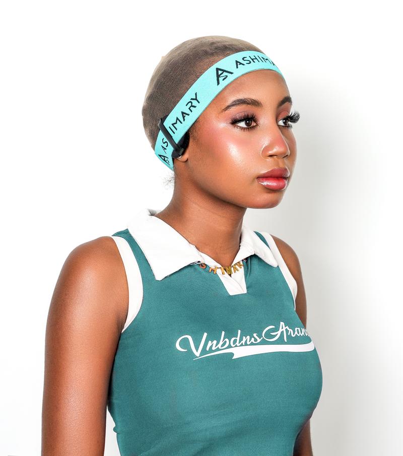 Ashimary 1 Count Ear Protector Band for Human Hair Wig, Elastic Bands for Wig for Keeping Wig in Place with Ear Covers, Lace Band for Wig Grip, Lace Band Melting Band for Lace Front for Women Hair