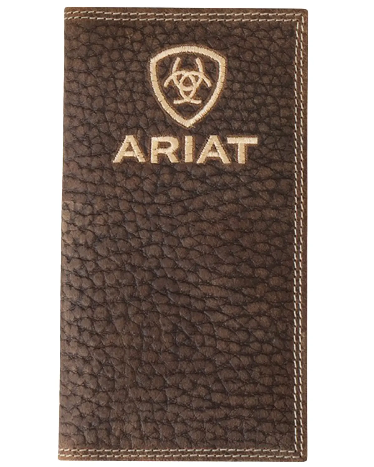 Ariat Men's Men'S Bull Hide Embroidered Rodeo Wallet - A3555902