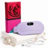 Cordless Rechargeable Multifunctional Heating Pad for Women - ABS Plastic Uterus Warmer Belt, Electric Waist Belt with Heat, Vibration, 3 Massage Modes, Portable Abdominal Pain Relief Massager (Single Unit), Type-C USB, Ideal for Birthday, Anniversary