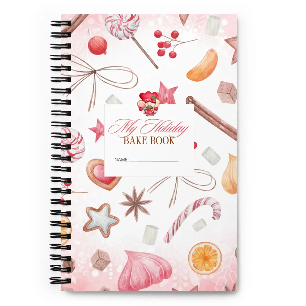 🎄📓✨ Holiday Bake Book Bullet Journal – Your Festive Recipe & Memory Keeper