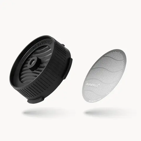AeroPress Flow Control Filter Cap and reusable Stainless Steel Filter Bundle