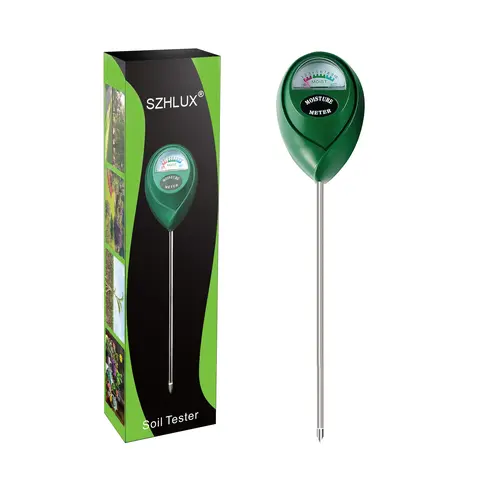 SZHLUX Soil Moisture Meter, Hygrometer Sensor for Plant Care, Indoor Outdoor Potted Plants, Gardening & Lawn, No Battery Required（10.23 Inch）