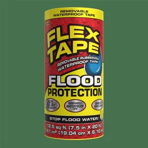 212 MAIN Flex Seal Family Waterproofing Rubber Tape, 7.5 in. x 20 ft. Yellow Flooring Protection Repair Tape