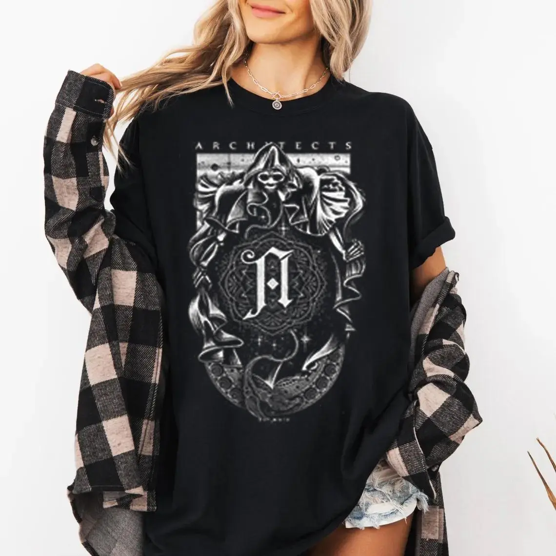 Architects T-Shirt Heavy Metal Band Graphic Cotton Tee