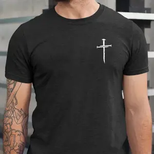 Christian T-shirt, Cross T Shirt, Faith Cross Shirt, Christian T shirts, Faith Gift, Christian Shirts, Gift For Him, Gift For Her, Faith Cross, Fathers Day Shirt