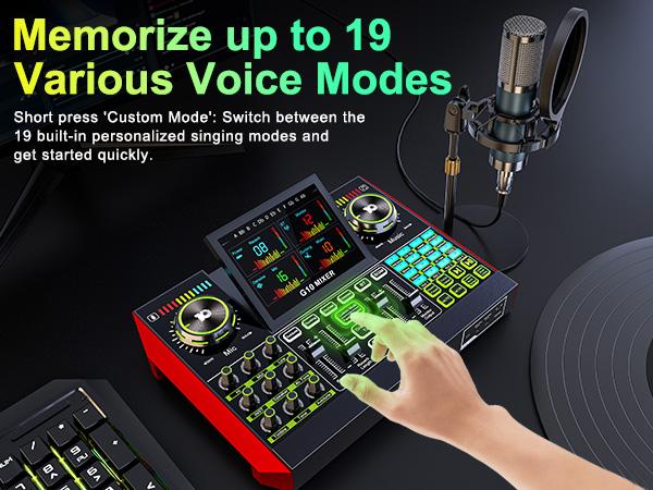 【Live Exclusive】 Tenlamp G10-P15 Mixing Sound Card Kit, customizable sound effects, two-level noise reduction, equipped with a condenser microphone, suitable for livestreaming, gaming, singing, podcasting, and more. #TikTokBlackFriday 【Live Exclusive】 Tenlamp G10-P15 Mixing Sound Card Kit, customizable sound effects, two-level noise reduction, equipped with a condenser microphone, suitable for livestreaming, gaming, singing, podcasting, and more. #TikTokBlackFriday