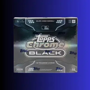 2026 Topps Chrome Black Hobby Box