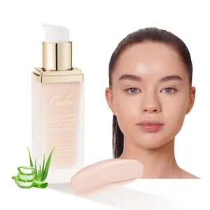 Foundation for Mature Skin by Oulac| Liquid Foundation Matte Foundation Creamy Hydrating Foundation| Buildable Medium to High Coverage Lightweight Long-Lasting Water-resistant＆Oil-ControlN02 Rosy Ivory