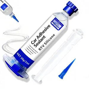 Sealant RTV    Sealant - -Purpose Caulk for , Kitchen, Window, Bathroom, Door - High Strength, Anti-Shrink & Crack (Clear, 30g/1oz)