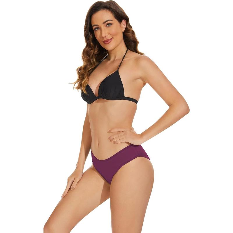Period Swimwear Bikini Menstrual Leakproof Swim Bottoms Waterproof UV 50+ Light Flow for Teens Girls Women