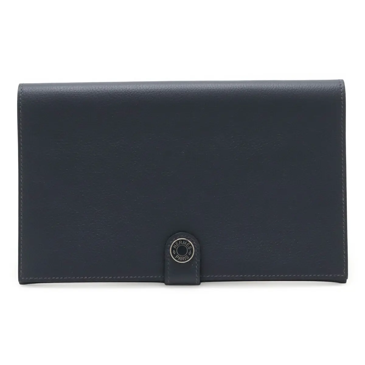 Pre-owned HERMÈS Calfskin Small Leather Goods Hermes R.M.S Tutankhamun Leather Passport Case