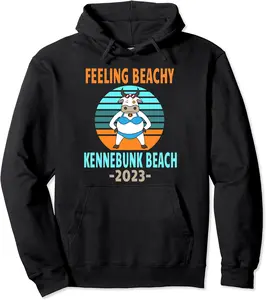 Funny Kennebunk Beach Vacation 2023 Pullover Hoodie - Braedoncoysp Shop 38B0BMNK3RF8