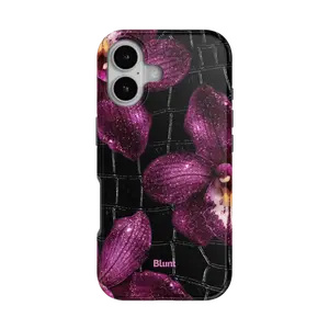 Obsidian Bloom iPhone Case