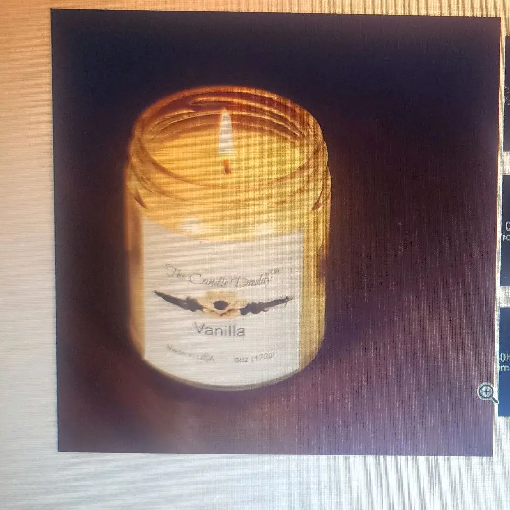 Vanilla-great Vanilla scandale 6oz jar candle