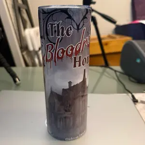 Custom Reusable Washable Tumbler Cup, Kitchenware Drinkware Mug with Bloodroot House and Inherited Burden Design