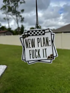 "New Plan: F It" In The Scent - Pink Chiffon