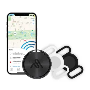 AutoSky Find My Network Tracker - Tag with a 2 Pack of holders, Ultimate Device Locator for Finding Lost Items