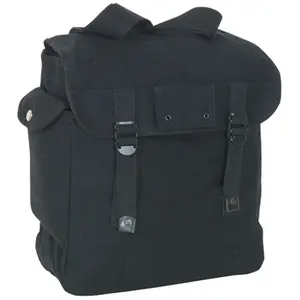 212 MAIN Fox Outdoor Jumbo GI-Style Musette Bag - Functional Luggage Bag with Large Compartment, Side Pockets, and Strap Closure