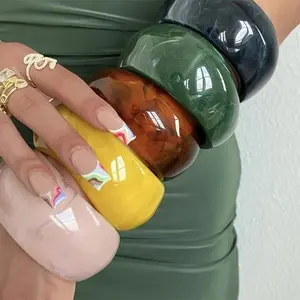 Candy Colored Bangle - Vibrant Multicolor Design for Stylish Accessory