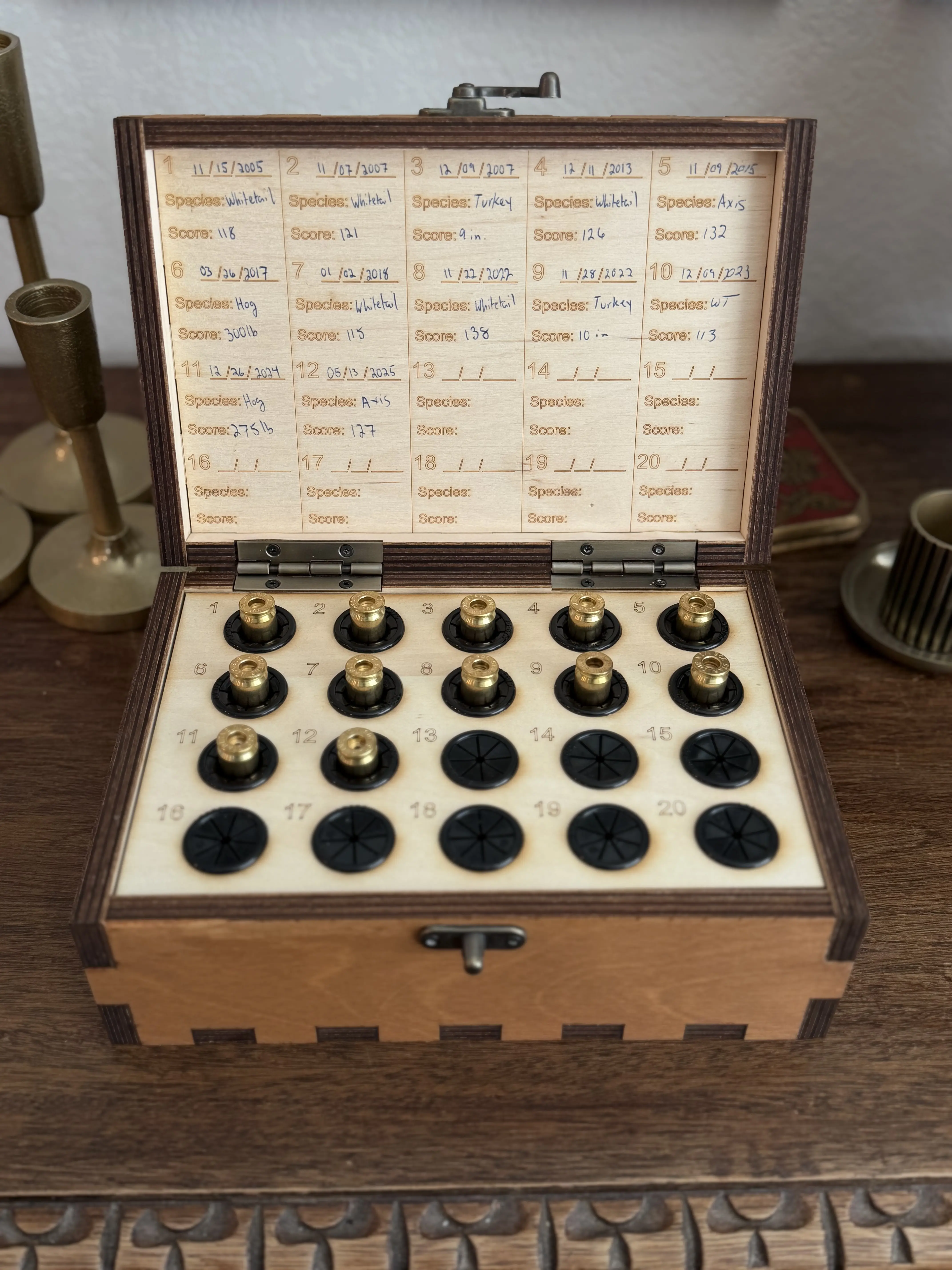 FieldKeeper - Hunting Memory Box - Capture your favorite times in the great outdoors! Add your personalization upon checkout